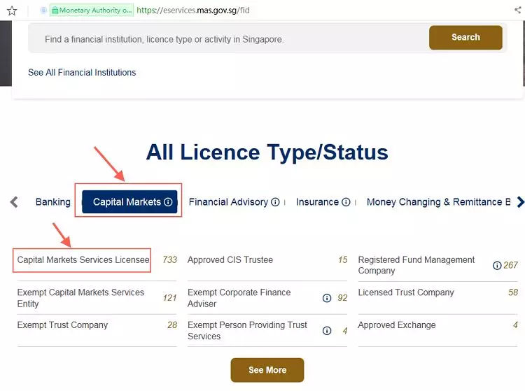 新加坡MAS监管查询，MAS监管的外汇平台有多少家