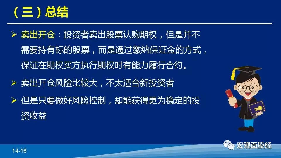 什么是卖出开仓？卖出开仓的运作原理（视频+ppt）