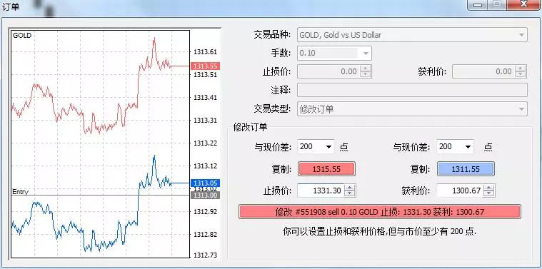 mt4移动止损，MT4止损以及移动止损的区别