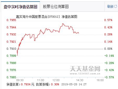 嘉实海外基金净值查询