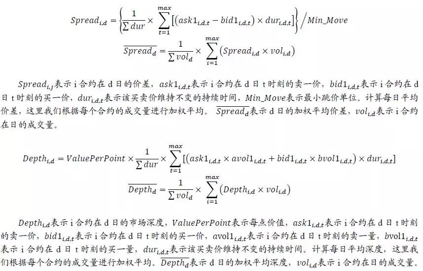 股指期货市场流动性与运行质量的微观角度分析