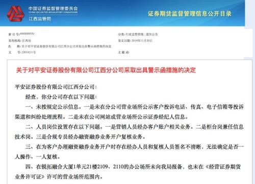 合规办两融，柜台兼技术？这家券商四项违规遭警示，监管狠抓证券经纪管理