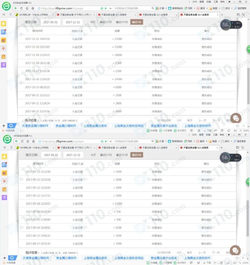 老师带我进香港天富宝贵金属平台交易，喊单导致我亏损近200万