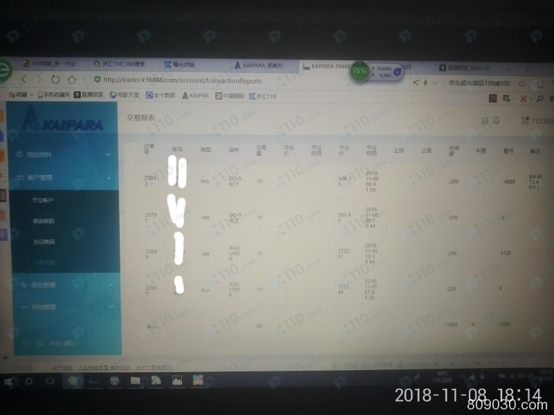 某自称技术总监的老师带我进KAIPARA平台，喊单导致我亏损3万多