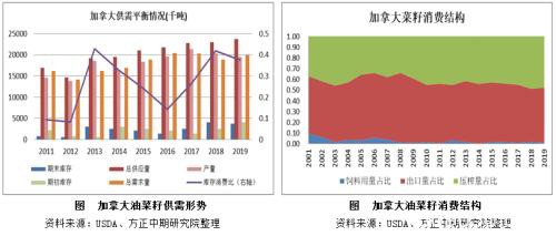 2019年菜粕市场回顾与2020年展望：先“粕”后立? 寻得新平衡