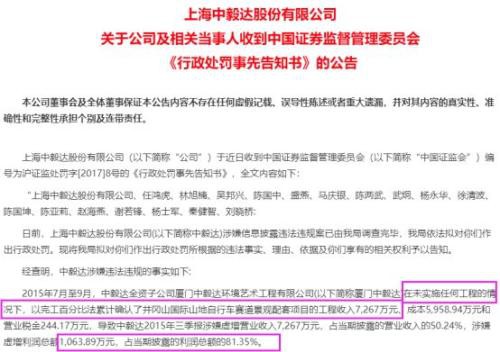 虚增利润超千万！涉嫌信披违规犯罪 4人被提起公诉！股民被害惨了！