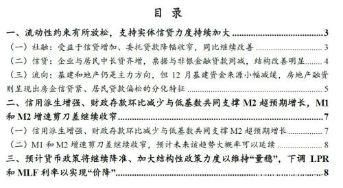 财信研究评12月货币数据：流动性约束有所放松 支持实体信贷力度持续加大