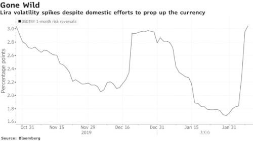 高盛：土耳其利率将如埃尔多安所愿 警惕里拉的剧烈波动