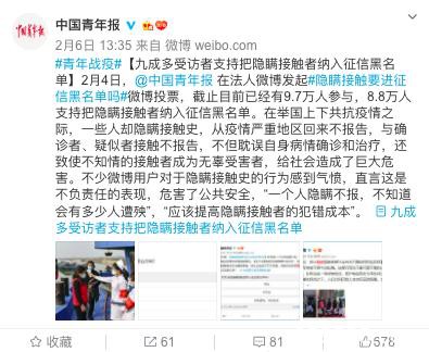 上海出手：个人隐瞒疫情将被列入征信黑名单！公安部也发话了