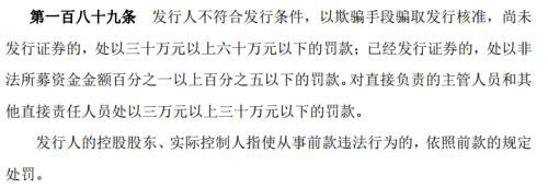 重磅！重组上市造假纳入欺诈发行 不仅巨额罚款 或将一退到底