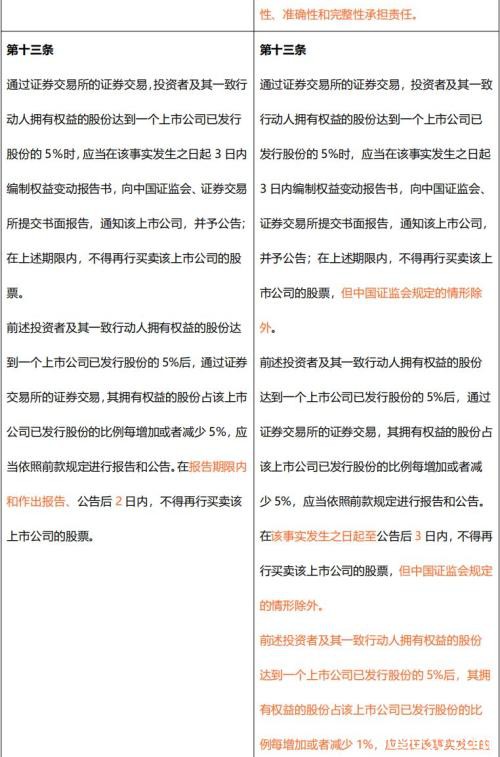 逐字拆解！《上市公司收购管理办法》修订了啥