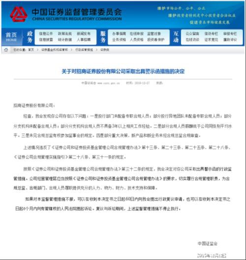 150亿配股关键时期 招商证券又有违规！竟敢违背客户意愿买卖基金