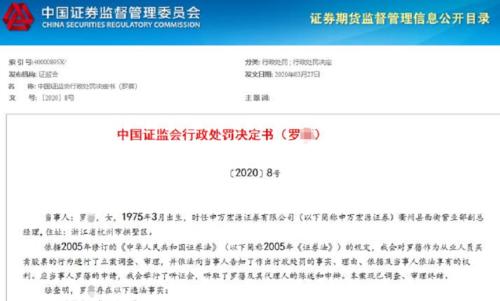 违规炒股获利超160万！这家券商营业部副总遭罚没329万，借他人账户交易额达1.1亿