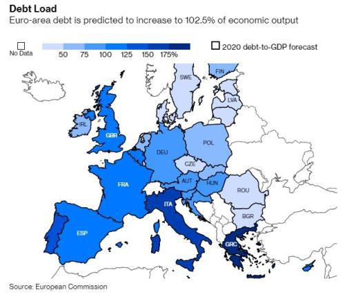 欧元区今年料创史上最大萎缩幅度 将对欧元未来构成威胁