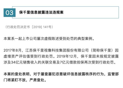 20起典型违法案例！被证监会集中曝光了