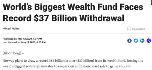 太突然！2900亿赎回创纪录 全球最大主权财富基金大失血 这些A股将被抛售？