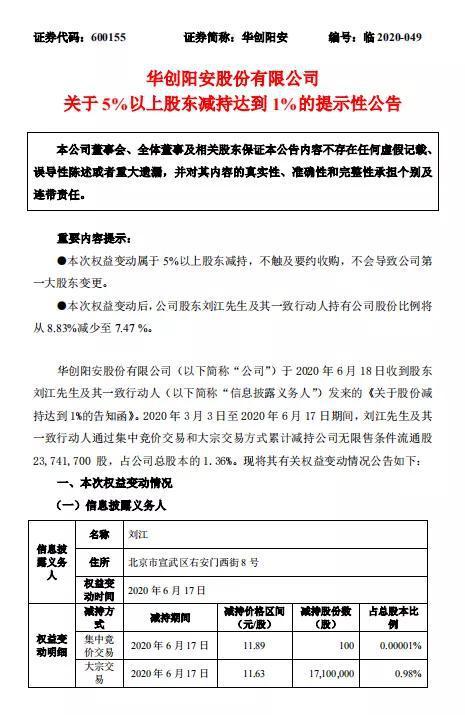 又见两起券商大股东减持 3000点之下的券商股到底有没有投资价值