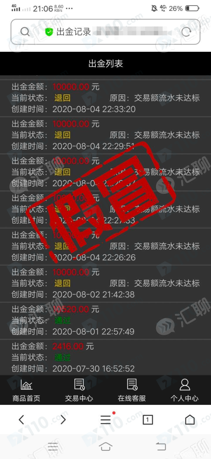 假冒APP：假冒智汇投资平台不给出金，必须让我升级黄金会员！