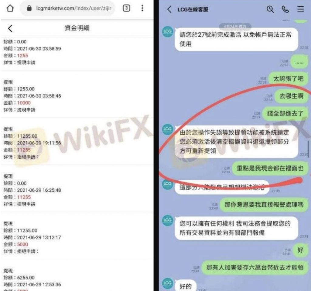LCG Market外汇黑平台,LCG Market外汇擅自改银行帐号